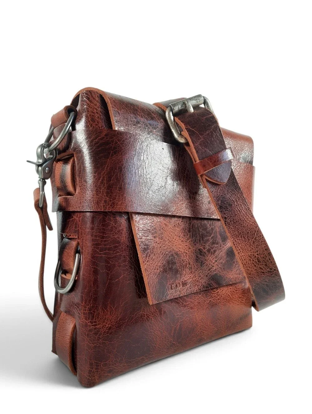 Colsen Keane No. 820 Traveller Thick 8/9oz Full Grain Leather Bag Work Rugged